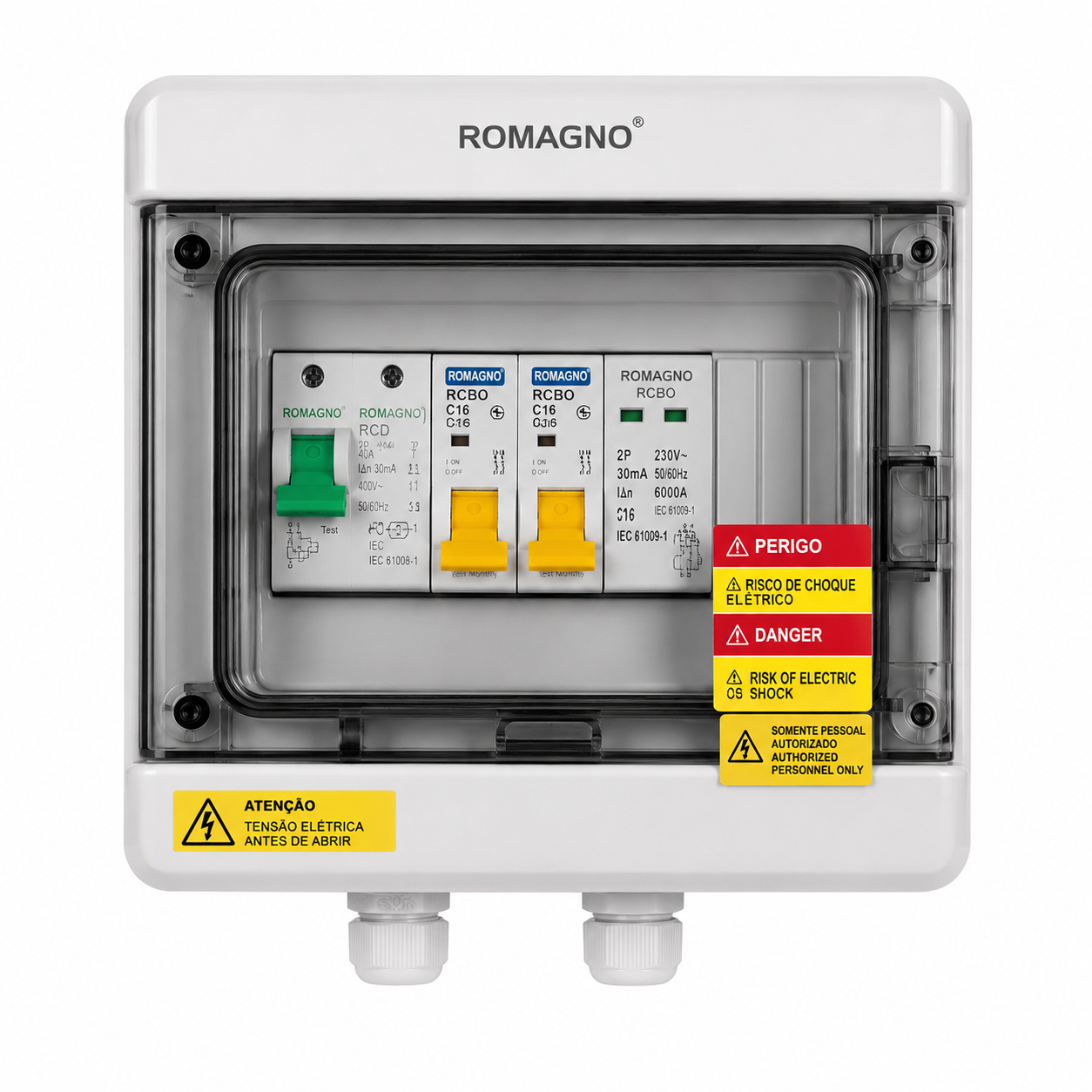 Quadro Eléctrico De Distribuição KONEKSUN – 9 kW Single-Phase AC