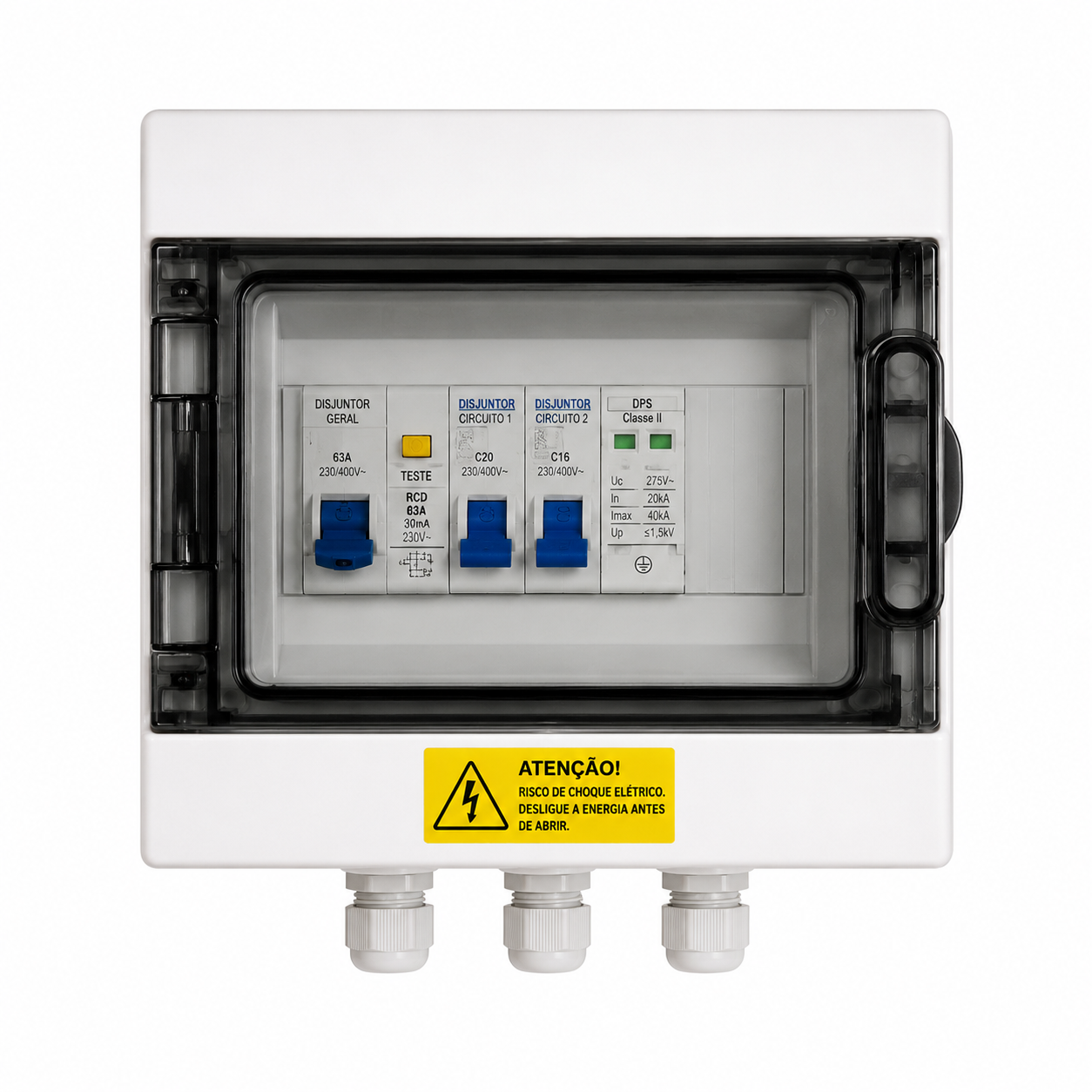 Quadro Eléctrico De Distribuição KONEKSUN – 6 kW AC